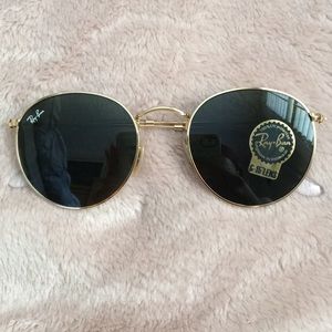 Round Rayban Sunglasses 3447n